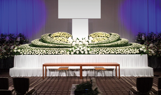 お別れの会・偲ぶ会・社葬の祭壇事例