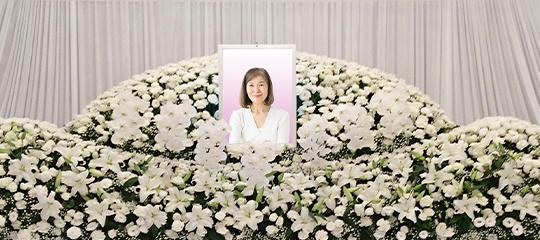 お別れの会・偲ぶ会・ホテル葬遺影写真
