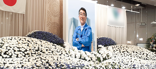 お別れの会・偲ぶ会・ホテル葬遺影写真