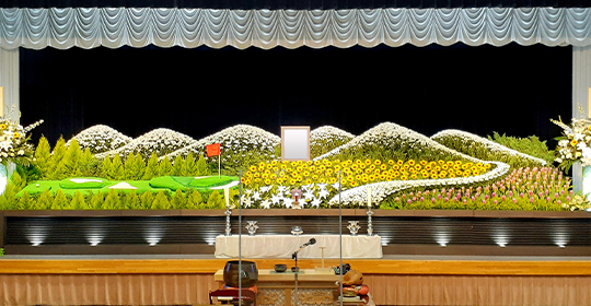 お別れの会・偲ぶ会・ホテル葬造形祭壇・オリジナル祭壇